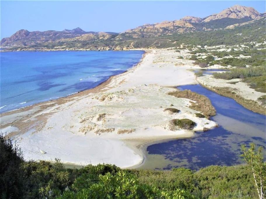 Charmant Petit Logement A 3 Kms De La Plage Belgodere  Luaran gambar