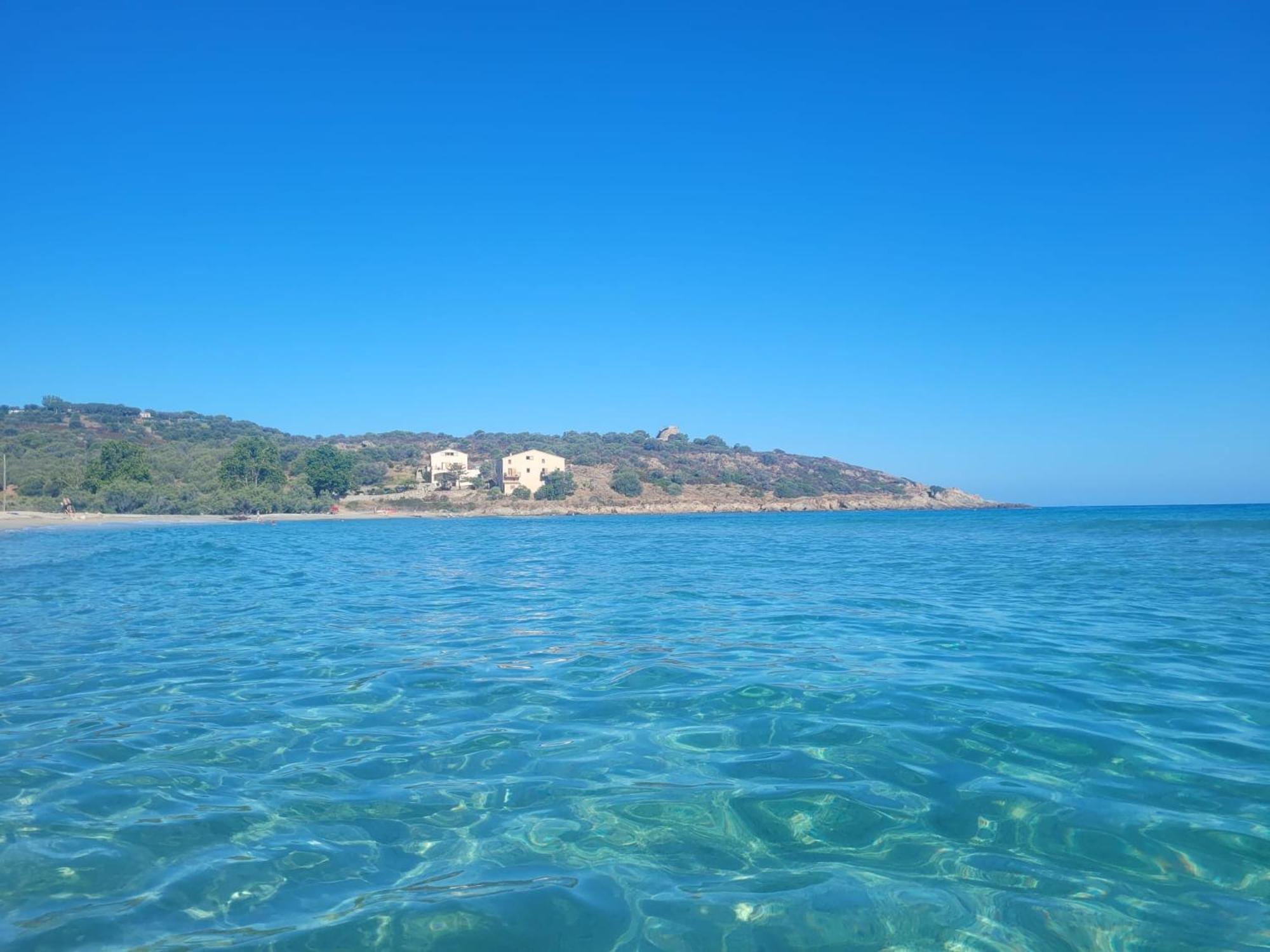 Charmant Petit Logement A 3 Kms De La Plage Belgodere  Luaran gambar