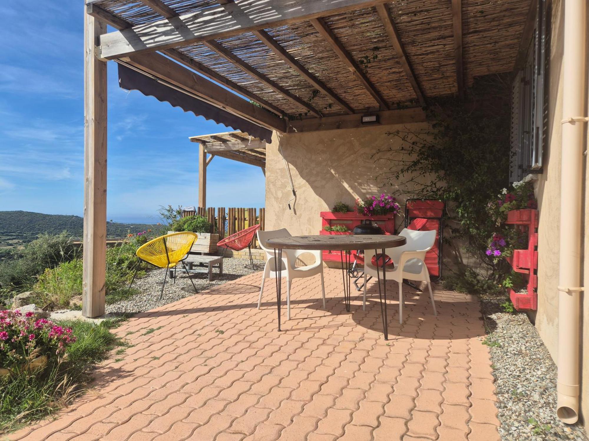 Charmant Petit Logement A 3 Kms De La Plage Belgodere  Luaran gambar